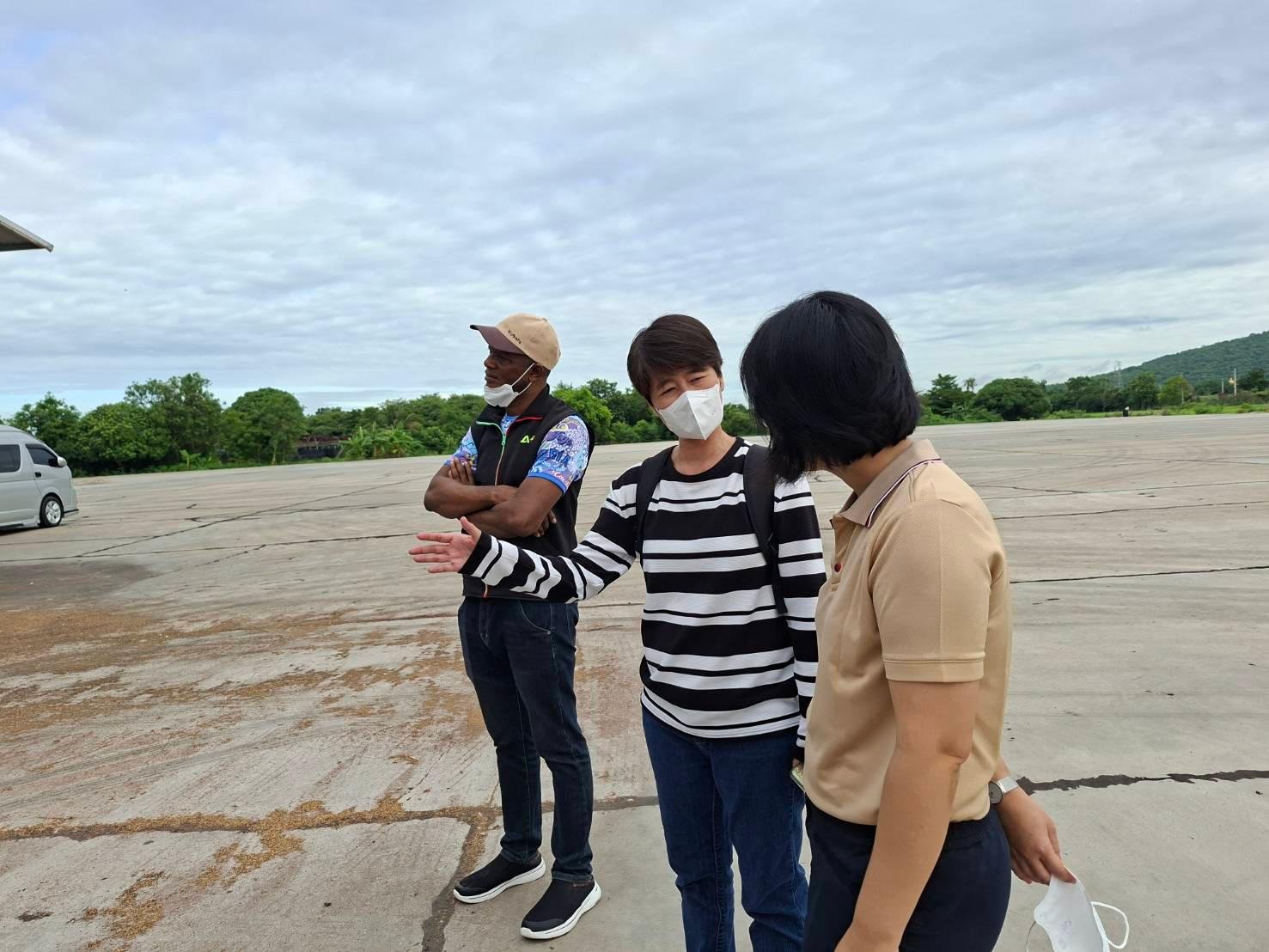 Natari team arriving in Thailand